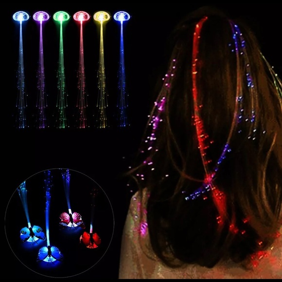 Other - Blue Butterfly LED Hair Clip